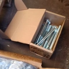 Болт шестигранный с неполной резьбой оцинкованный М 16х150 DIN 931 кл.пр.8.8